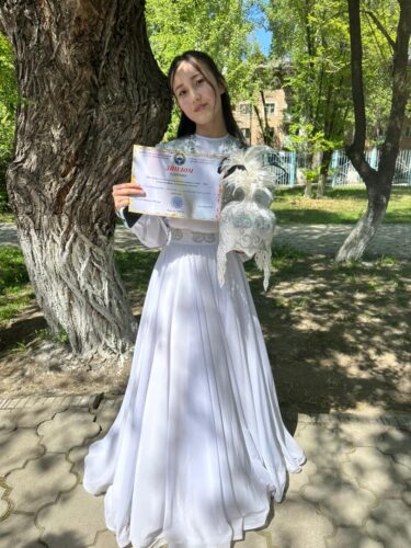 Победа  в конкурсе "Я Кыргызстанец и я этим горжусь"